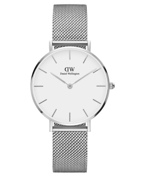 Женские часы Daniel Wellington Petite Sterling Silver-Tone Stainless Steel 32mm