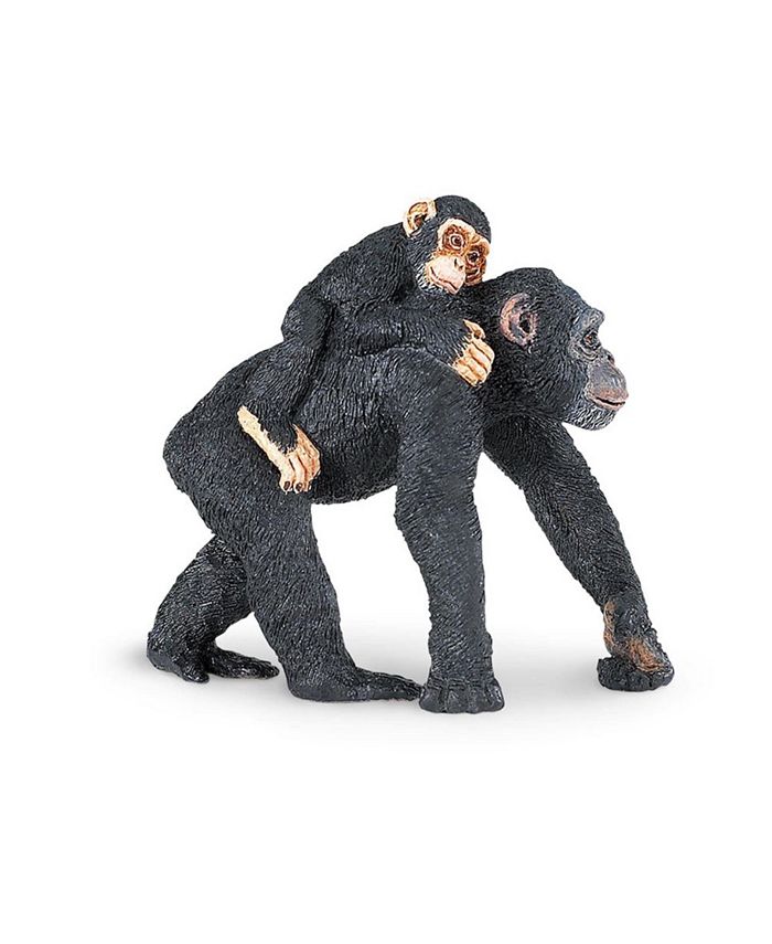 Safari Ltd Chimpanzee With Baby Wild Safari Animal Figure - Macy's