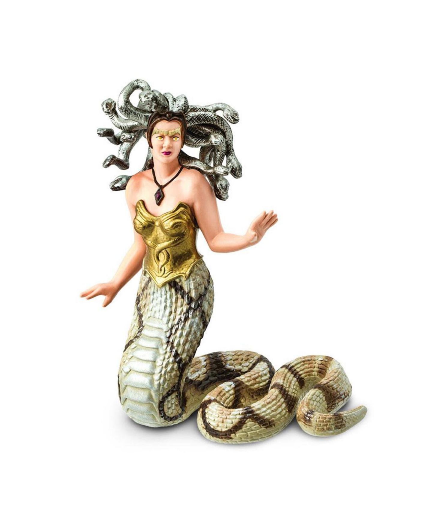 Детская фигурка Safari Ltd Medusa Mythical Realms Hand-Painted Figurine, Ages 3+ — фото 2
