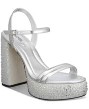 Michael kors silver platform shoes shop