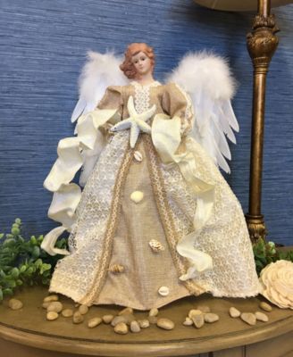 16" Coastal Angel Tree Topper