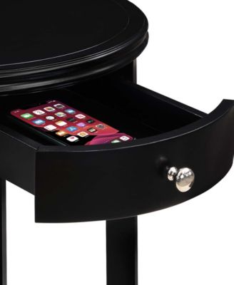 18.25" Rubber wood AH Baldwin End Table