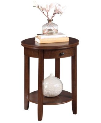 18.25" Rubber wood AH Baldwin End Table