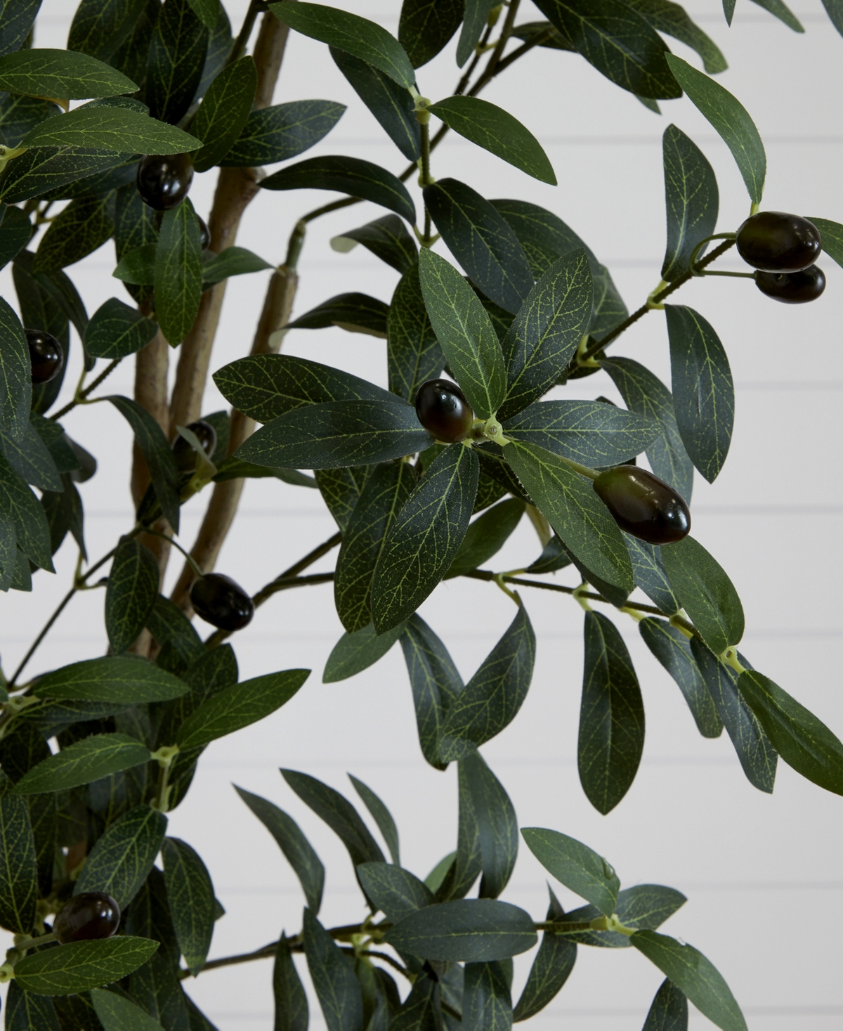 Nearly Natural 72" Artificial Olive Tree In Green