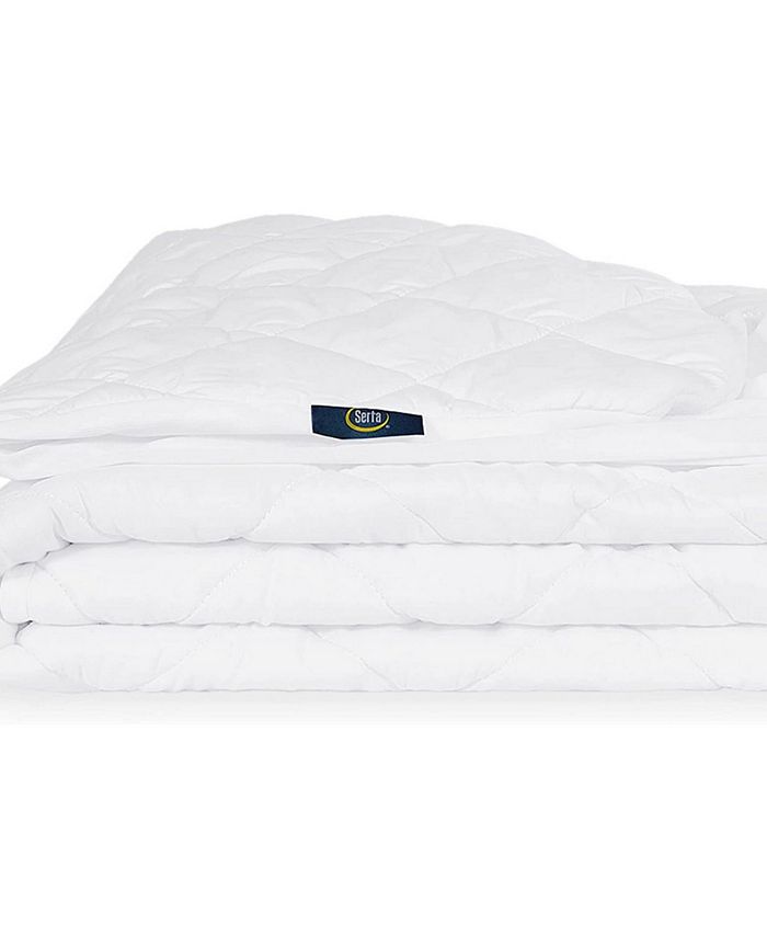 Serta Power Clean Max Action WaterResistant Mattress Pad, California
