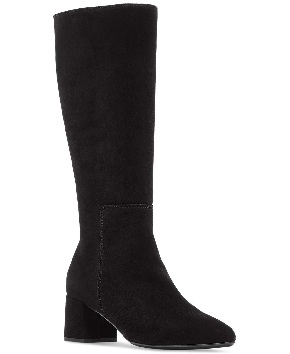 La Canadienne Heritage Women's Heaven Dress Boots, Created For Macy's In Black Suede