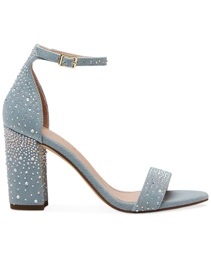 Madden Girl Bella TwoPiece Rhinestone Dress Sandals Macy's