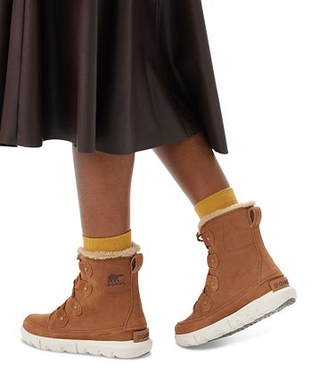 Sorel Women s Explorer Next Joan Waterproof Lace Up Boots Macy s