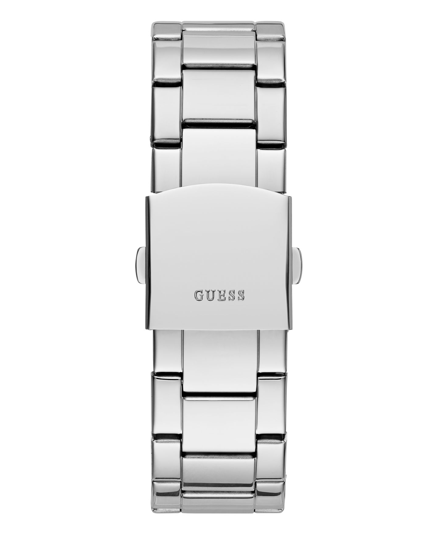Мужские часы GUESS Multi-Function Silver-Tone Stainless Steel 42mm — фото 3