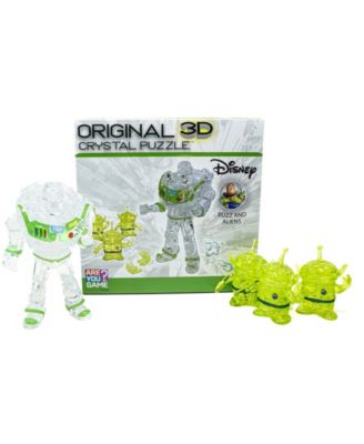 3D Crystal Puzzle - Disney Buzz and Aliens, 95 Pieces