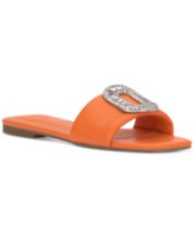 Orange Comfy Sandals Shop Comfy Sandals Macy s