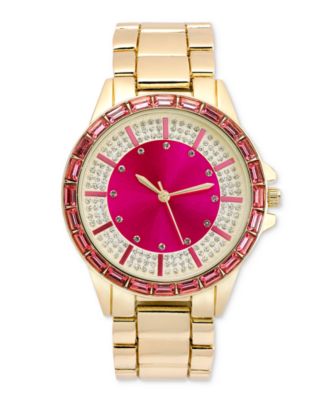 I.N.C. International Concepts - Women's Gold-Tone Bracelet Watch 40mm