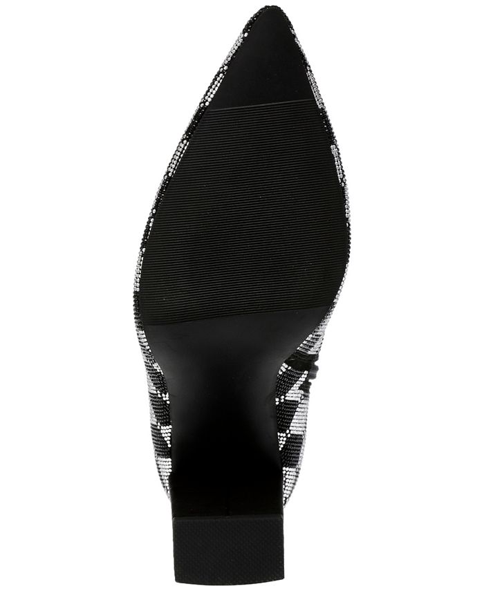 Wild Pair Ingridd Pointed Toe Bling Dress Booties, Created for Macy's ...