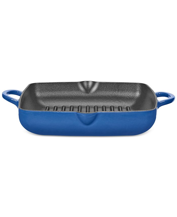 The Cellar Enameled Cast Iron 10.5" Grill Pan, Created for Macy's Macy's