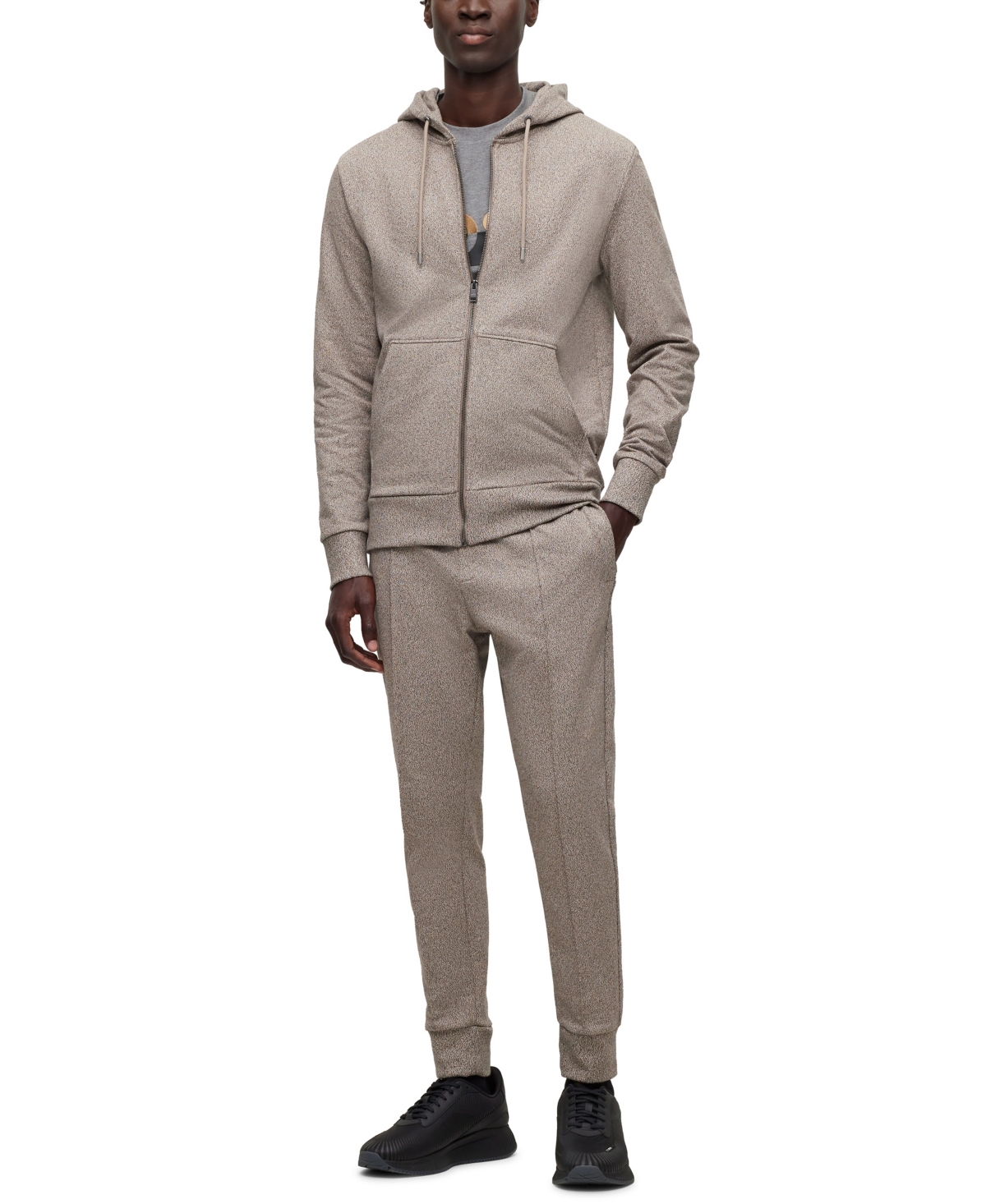 Boss by Hugo Boss Men's Regular-Fit Zip-Up Hoodie Sweatshirt