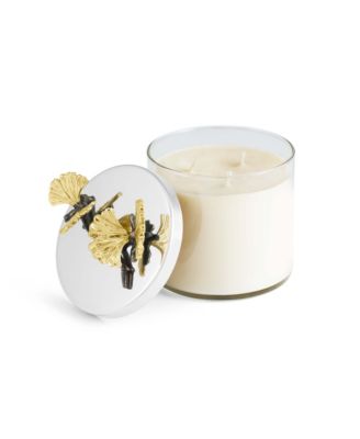Butterfly Ginkgo Candle