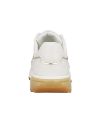 Calvin Klein Women's Magalee Casual Logo Lace-Up Sneakers