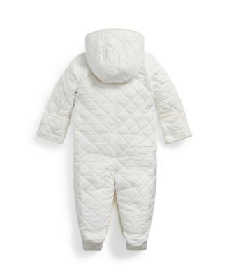 Baby Water-Repellent Hooded Barn Pramsuit