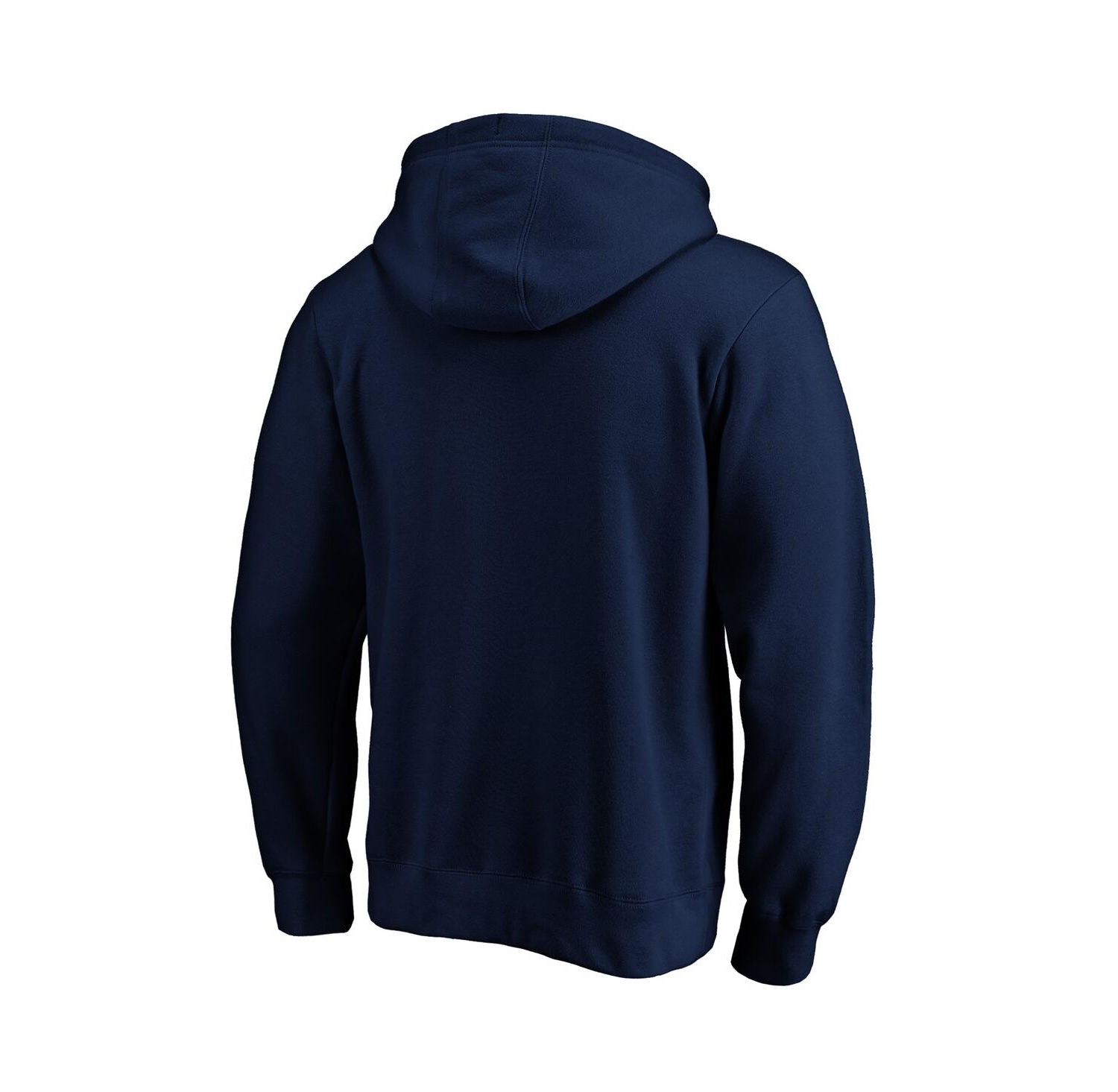 Men's Navy Alabama Crimson Tide Banner Wave Pullover Hoodie