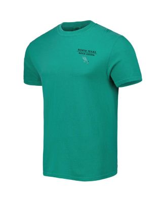 Men's Green North Texas Mean Green Landscape Shield T-shirt