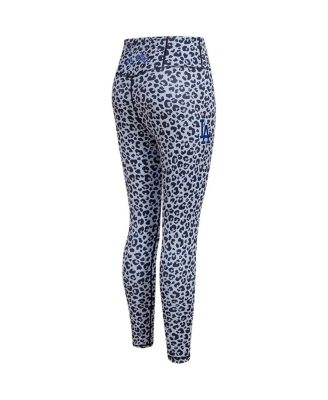 Women's Leopard Los Angeles Dodgers Allover Print Leggings