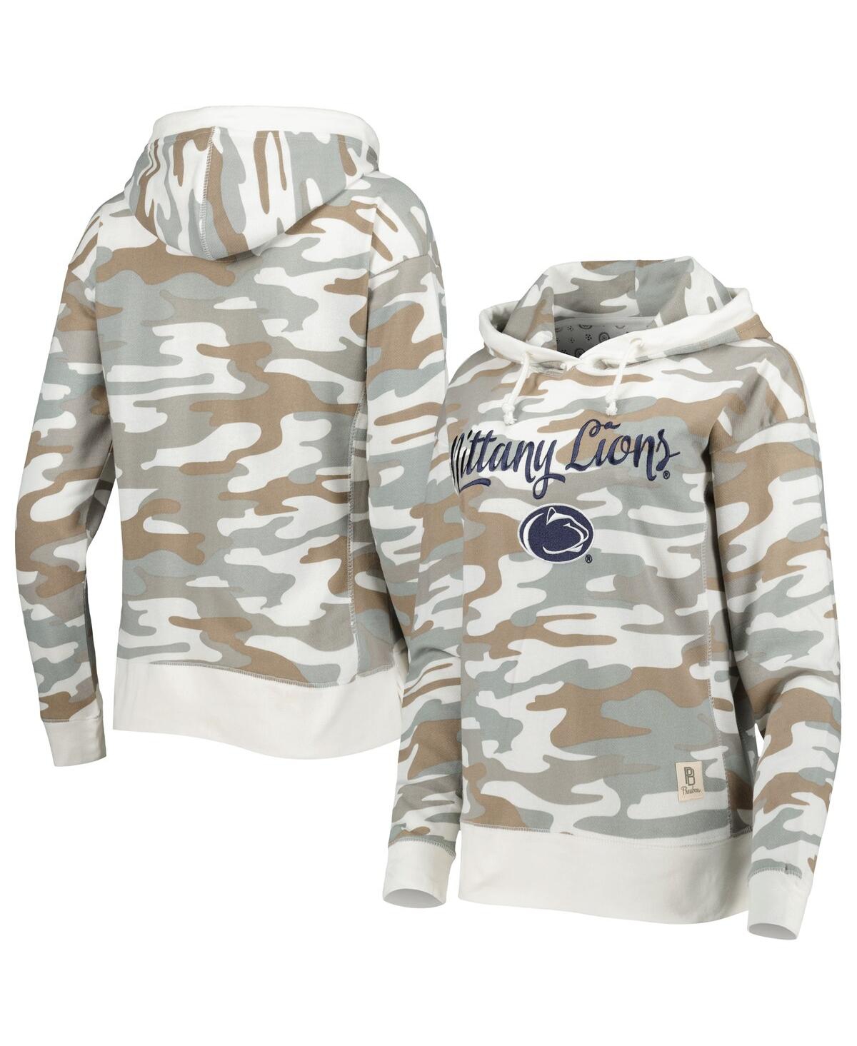 Shop Pressbox Women's  Camo Penn State Nittany Lions San Pablo Pullover Hoodie