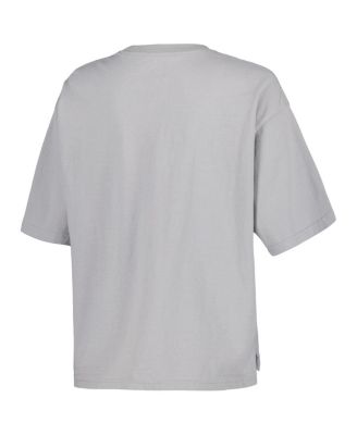 Women's Silver Indiana Hoosiers Rock & Roll School of Rock T-shirt