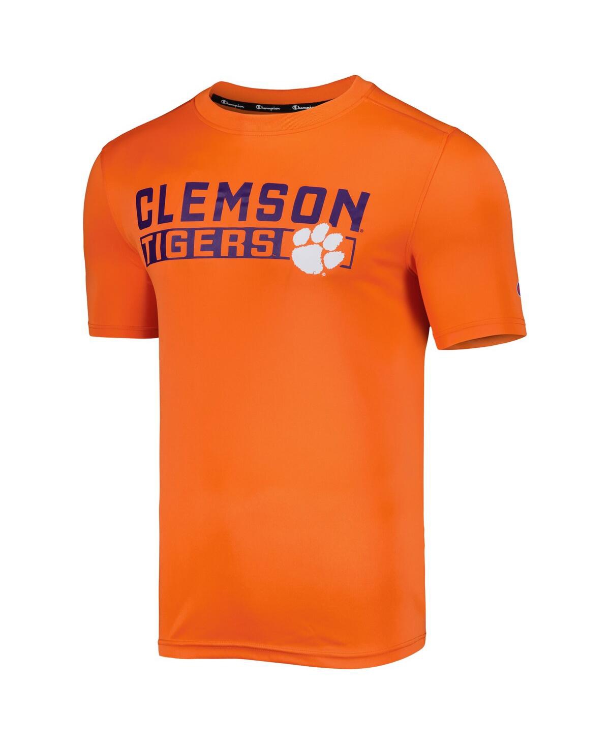 Shop Champion Men's  Orange Clemson Tigers Impact Knockout T-shirt