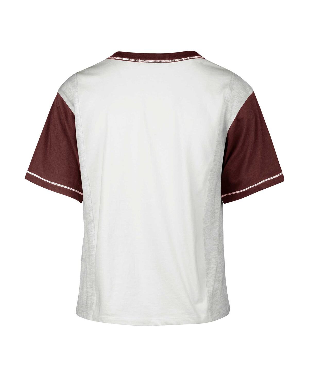 Shop 47 Brand Woman's ' White Distressed Alabama Crimson Tide Premier Tilda T-shirt