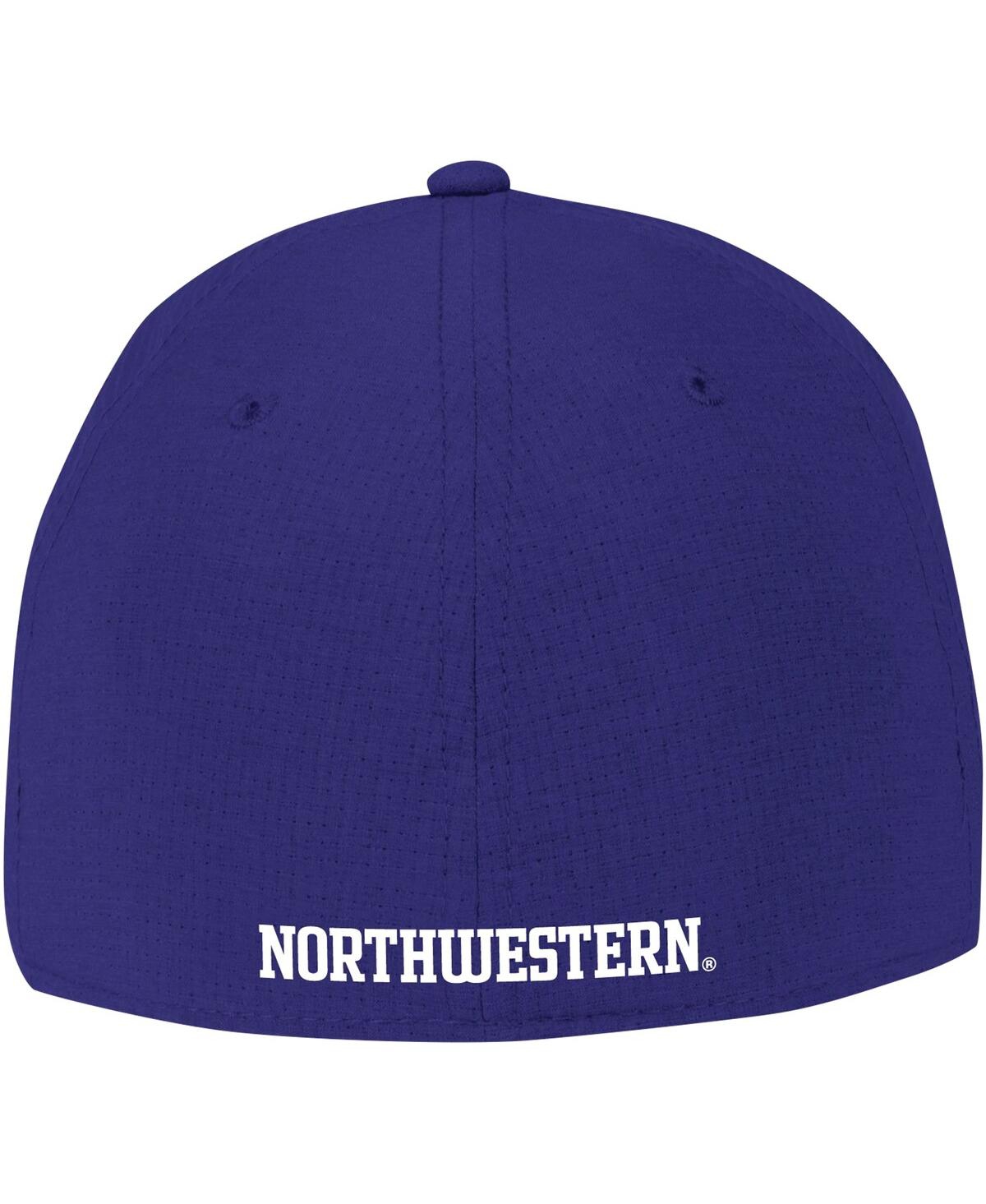 Shop Under Armour Men's  Purple Northwestern Wildcats Iso-chill Blitzing Accent Flex Hat