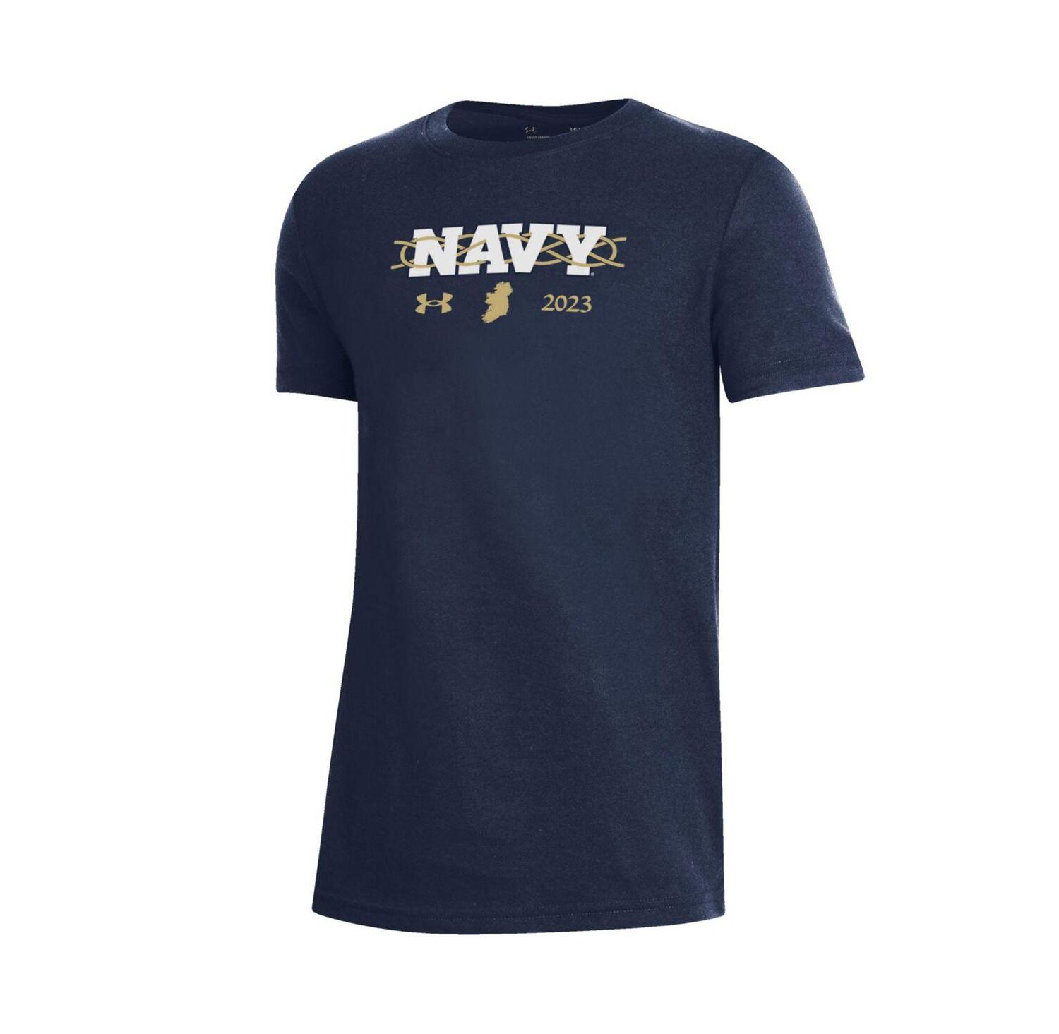 Big Boys Navy Navy Midshipmen 2023 Aer Lingus College Football Classic Performance Cotton T-shirt