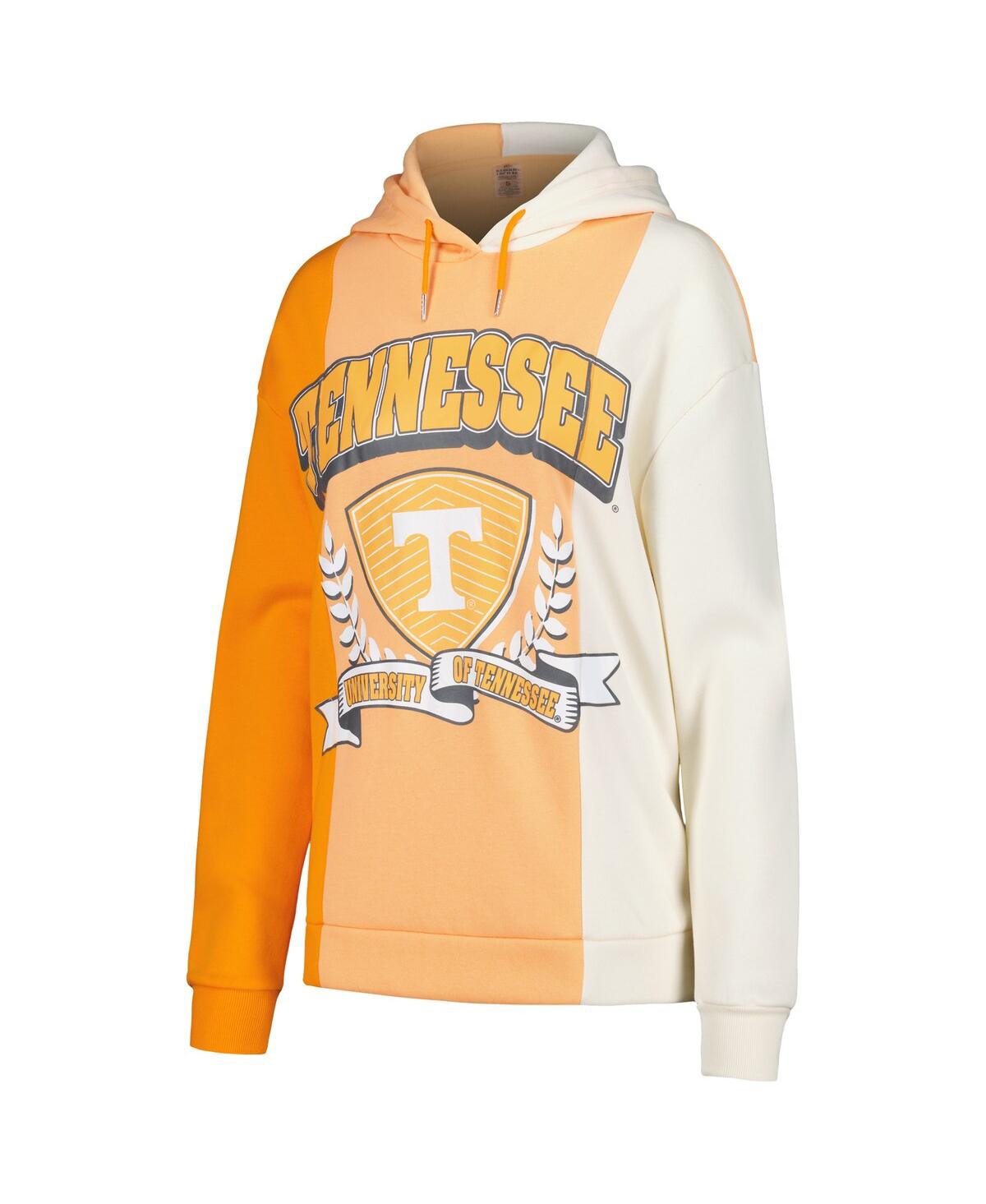 Shop Gameday Couture Women's  Tennessee Orange Tennessee Volunteers Hall Of Fame Colorblock Pullover Hoodi