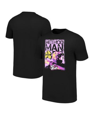 Men's Black 50th Anniversary of Hip Hop Method Man Graphic T-shirt - Macy's