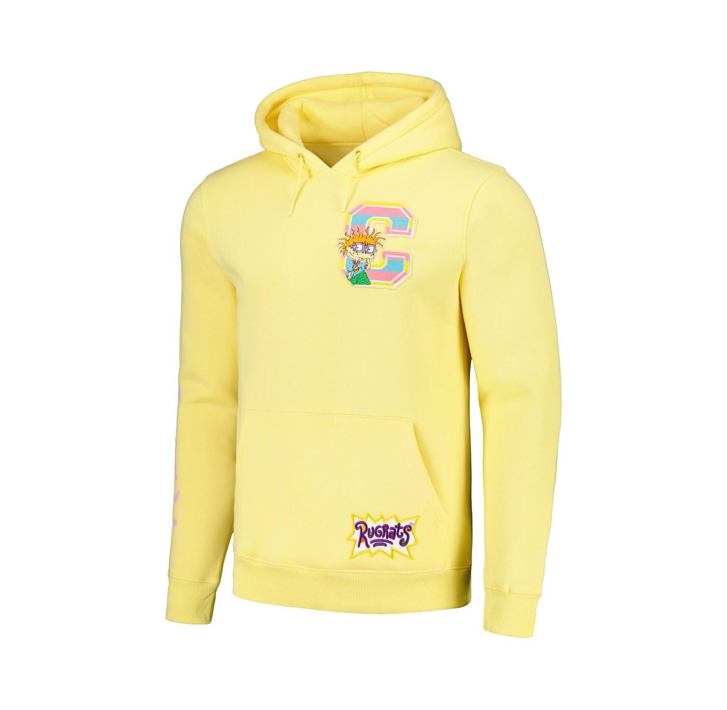 Men's Yellow Rugrats Chuckie Pullover Hoodie