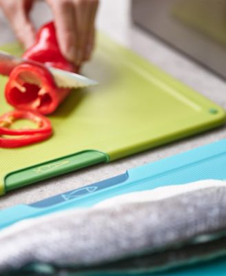 Folio Icon Steel 4-Piece Chopping Board Set with Stainless-Steel Storage Case