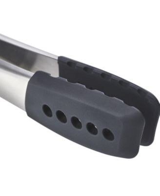 Elevate Fusion Set of 2 Silicone Tongs with Integrated Tool Rests