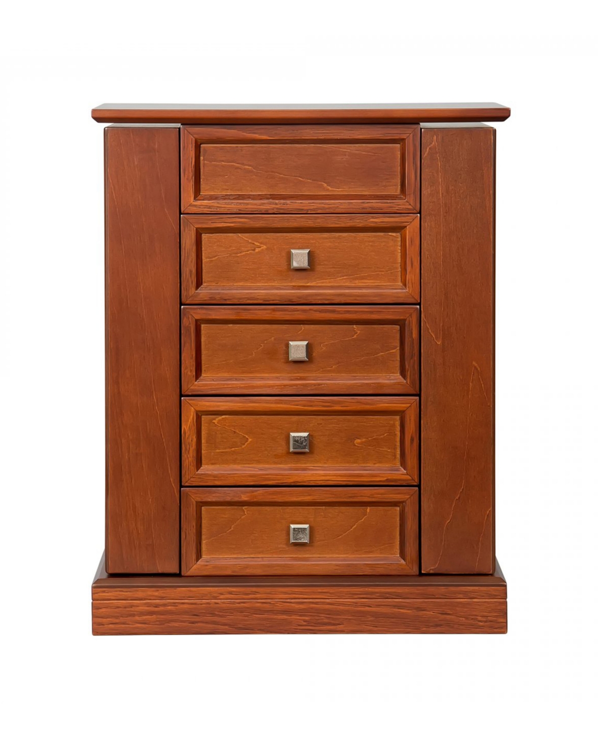 Mele & Co Thea Wooden Jewelry Box In Finish In Walnut