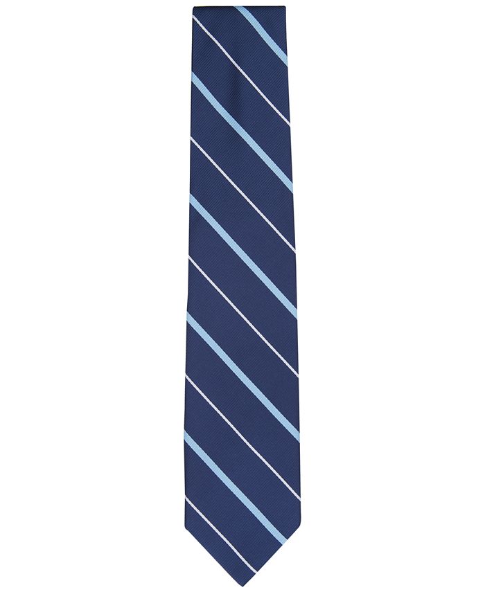 Club Room Men's Cowan Stripe Tie, Created for Macy's - Macy's