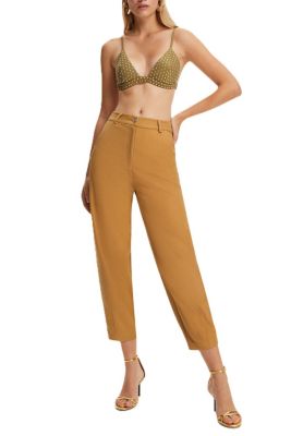 Women's Pleated Slouchy Pants