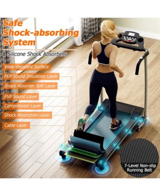 2 HP Folding Treadmill Motorized Running Machine 12 Preset Program & LCD Display