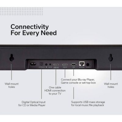 550 with Dolby Atmos, Alexa, and HEOS Built-In Home Sound Bar