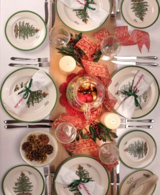 Christmas Tree Tulip Glasses, Set of 4