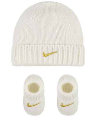 Crocheted Nike baby sneakers and 2024 matching hat