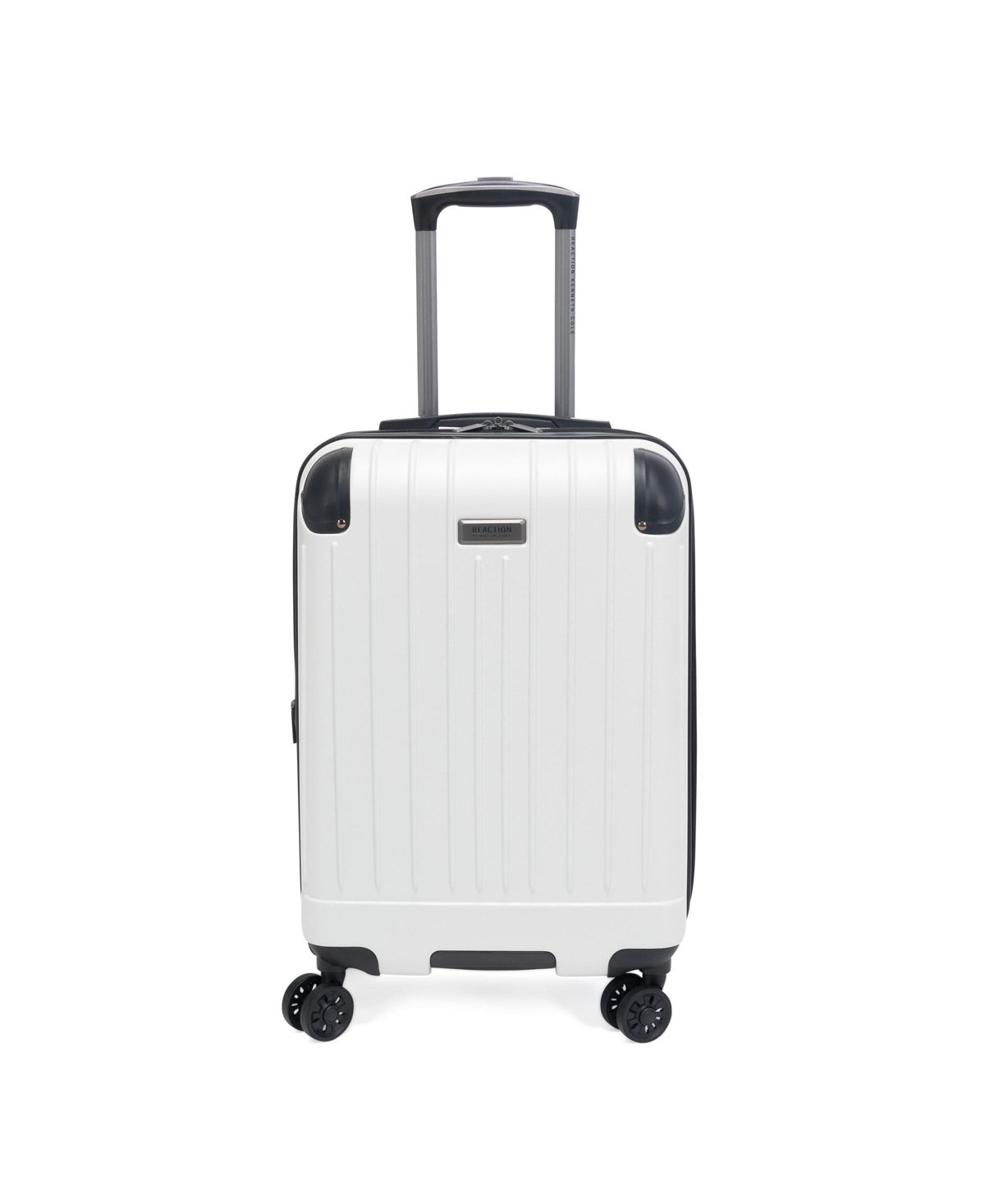 Kenneth Cole Reaction Flying Axis 20" Hardside Expandable Carry-on In Coconut White