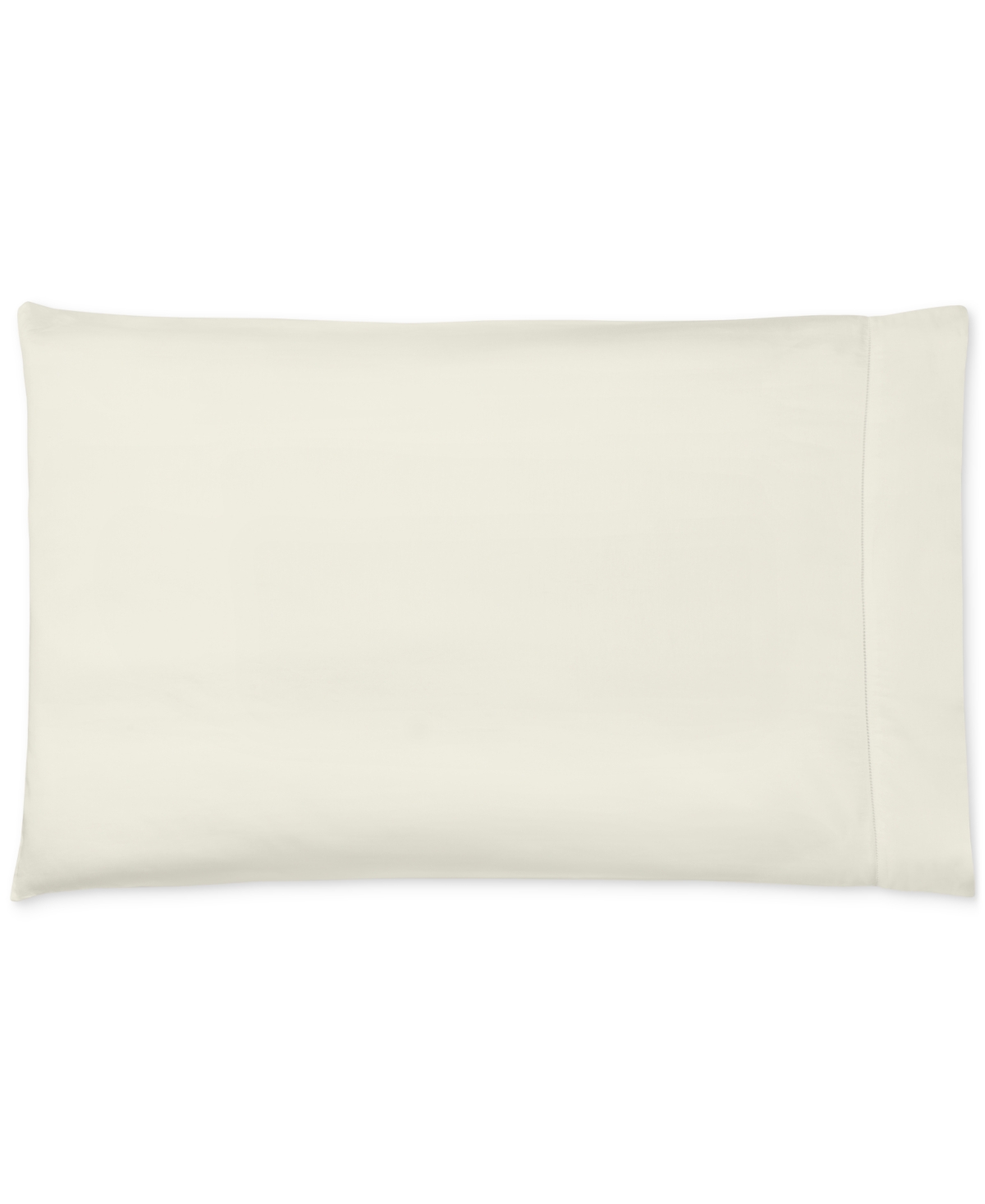Macy's Sferra Fiona Sateen Cotton Pillowcase, Standard In White