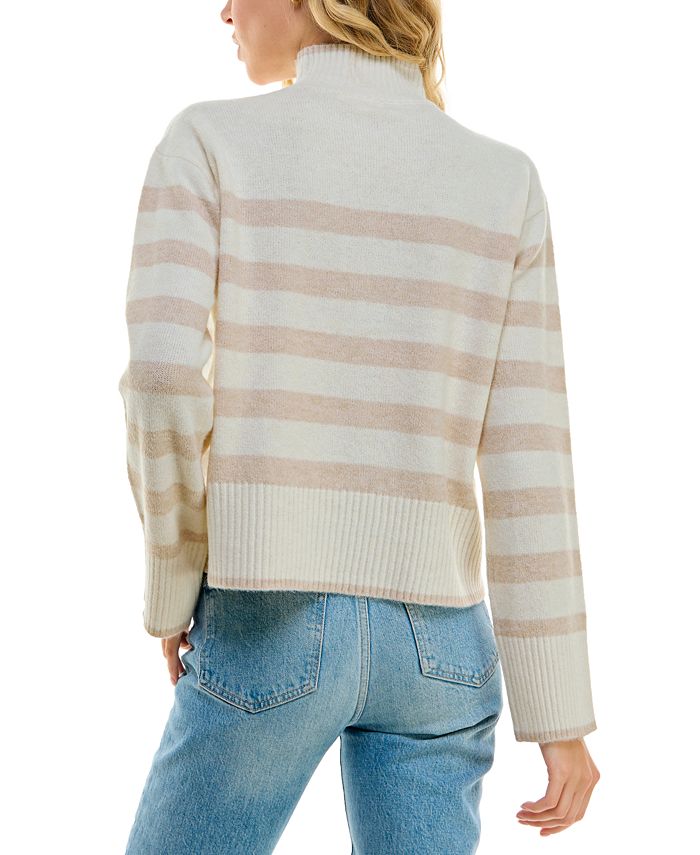 Striped Mock Sweater main image 1