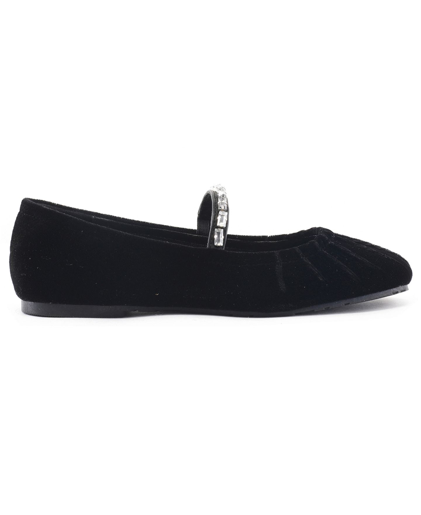 Женские балетки Kenneth Cole Reaction Eimar, цвет: Чёрный бархатный — фото 2