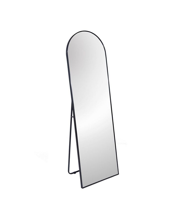 Simplie Fun Full Length Wall Mirror 65" x 22" Arched Free Standing