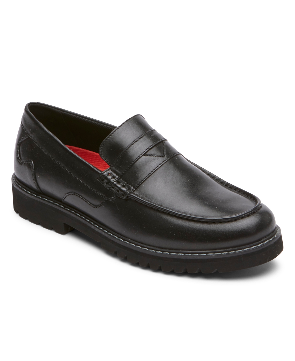 Men's Maverick Penny Loafer Shoes - Black