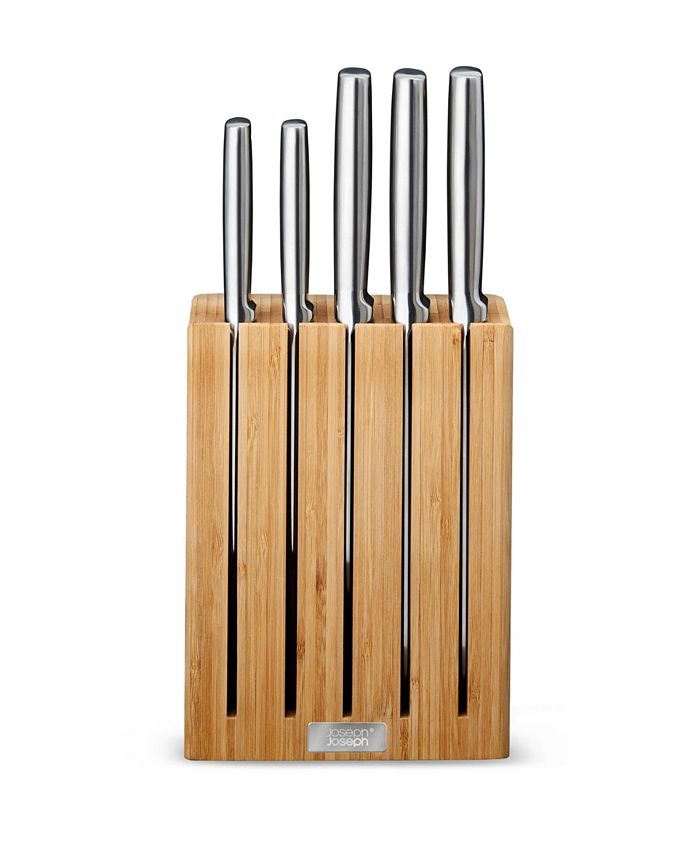Elevate™ 5-Piece Bamboo In-Drawer Knife Block